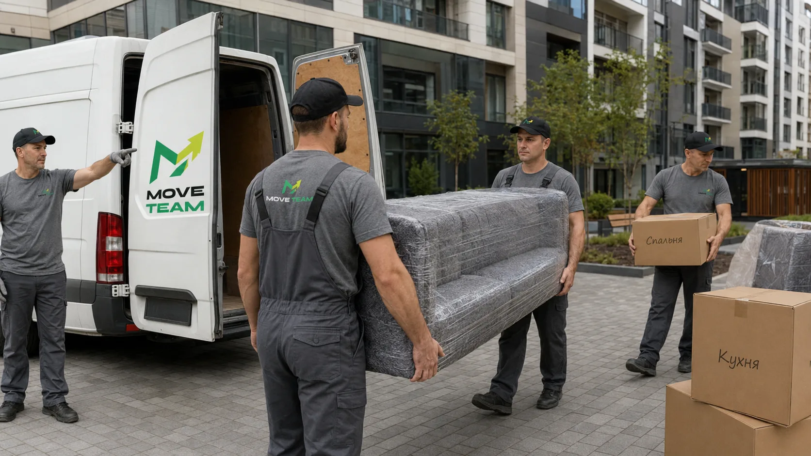 Профессиональные услуги грузчиков в Киеве для Вашего комфорта – Move Team