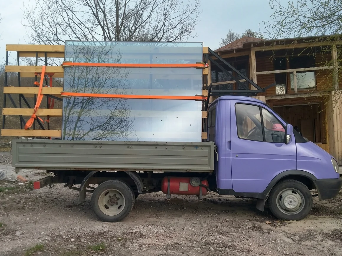 Перевозка металлопластикового профиля